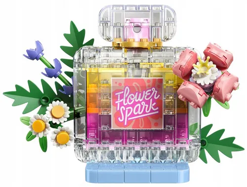 LEGO Creator 3w1 31383 Flakon perfum z kwiatową ozdobą, zestaw klocków 8+