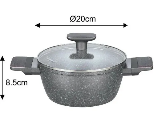 Zestaw garnków KLAUSBERG KB-7832 (12 elementów)