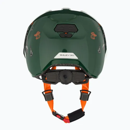Kask rowerowy dziecięcy ABUS Smiley 3.0 green robo