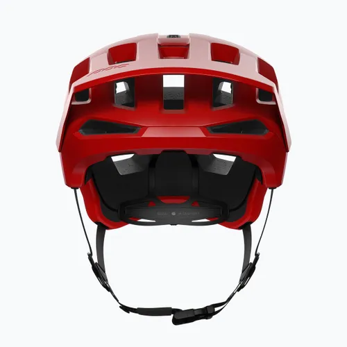 Kask rowerowy POC Kortal Race MIPS prismane red matt/uranium black matt