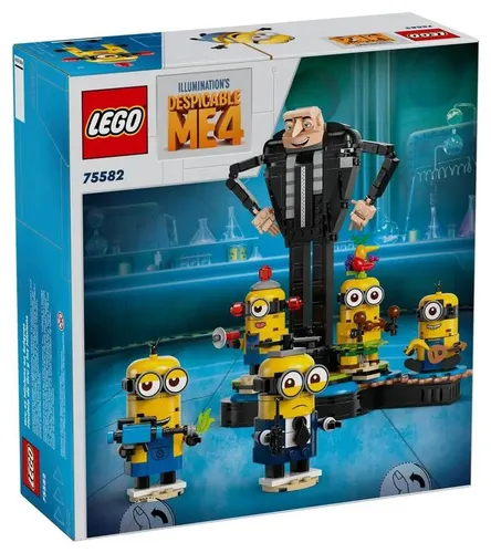 LEGO Minions 75582 ГРУ и миньоны из кирпича