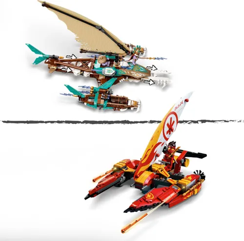 Конструктор Lego Ninjago морская битва катамаранов (71748)