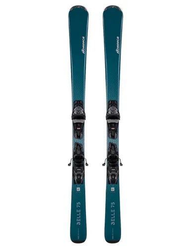 Narty damskie NORDICA BELLE 75 + wiązania MARKER FDT10 z GRIP WALK 2025 - Długość (cm) - 156