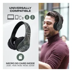 Słuchawki bezprzewodowe PowerLocus P2 Nauszne Bluetooth 5.3 Moro
