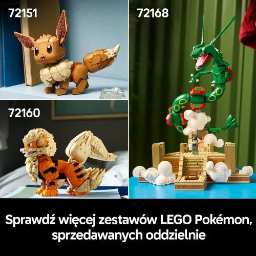 LEGO 72154 Pokémon Kultowy Pokéball z Trenerami