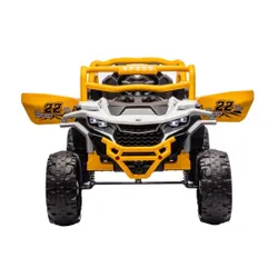 Samochód Na Akumulator M1 4X4 Światła LED Eva Pilot Skóra MP3 Bluetooth