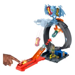 Tor Hot Wheels City Pętla nietoperza HTN78