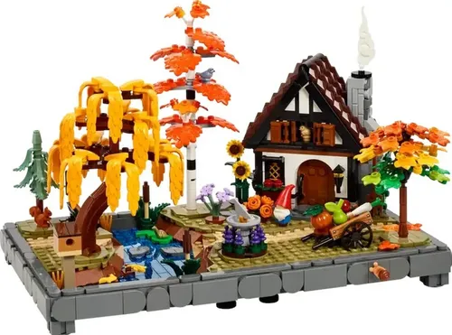 LEGO Icons 11372 Jesienny ogród z chatką