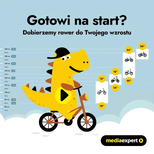 Rower dziecięcy SUN BABY Heart Bike 20 cali dla dziewczynki Czarny