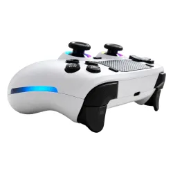 Pad FroggieX FX-P5-GP4-W Vibe City Edition do PC, PlayStation 5, Android, iOS Bezprzewodowy Biały