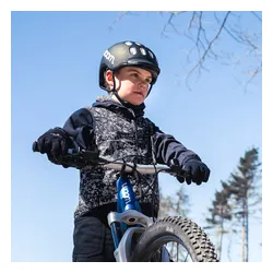 Kask rowerowy dziecięcy woom Kids black