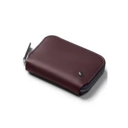 Кожаный кошелек унисекс Bellroy Folio Mini - глубокий сливовый