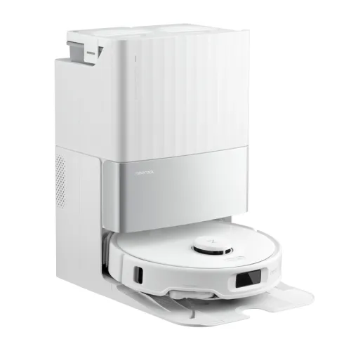 Robot sprzątający Roborock QRevo Edge 5V1 Funkcja mopowania Stacja oczyszczająca Tworzenie mapy pomieszczenia 55dB Biały