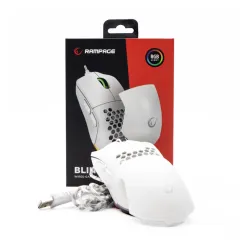 Myszka gamingowa Rampage Blink Biały