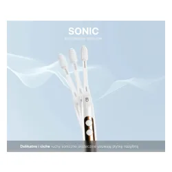 Szczoteczka soniczna TESLA Home Premium TDP121PW Perłowa biel