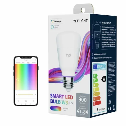 Inteligentna żarówka LED YEELIGHT YLDP005 8W E27 WiFi