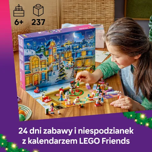 LEGO 42668 Friends Kalendarz adwentowy na 2025 rok
