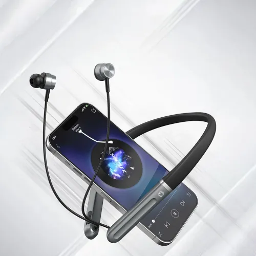 Słuchawki bezprzewodowe Manta MNH02 Olympic II Dokanałowe Bluetooth 5.3 Czarny