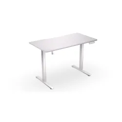 Biurko Endorfy Atlas S Electric Onyx White 114cm Regulacja wysokości Biały