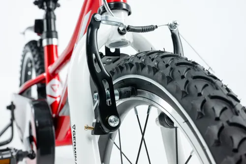 Rower dziecięcy GERMINA BMX 16 cali dla chłopca Czerwony