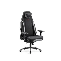 Fotel Diablo Chairs X.Eye Prime, Normal Size, Burned Black Gamingowy do 140kg Czarny