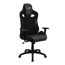 Fotel Aerocool COUNT AeroSuede Gamingowy do 150kg Skóra ECO Tkanina Iron Black