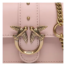 Pinko Love One Micro Bag C pe 23 PCPL 100064 A0f1 Cipria / aur antic Q81Q
