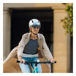 Kask rowerowy HJC Calido Plus pearl white/grey