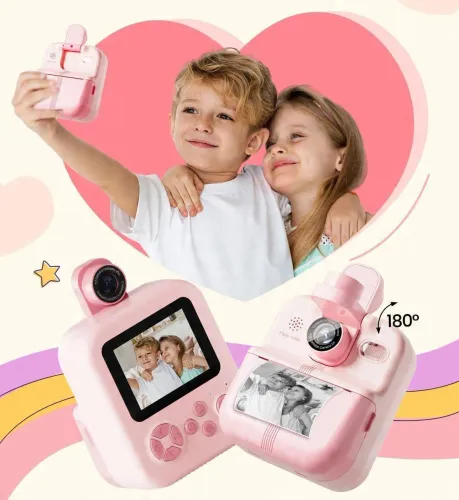 Aparat analogowy XREC P02 Różowy