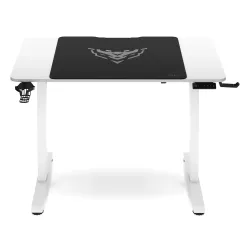 Biurko Diablo Chairs X-Tensio 1100 110cm Regulacja wysokości Biały