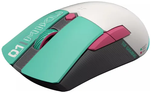Myszka gamingowa Asus P521 TUF GAMING MINI bezprzewodowa 12000 dpi optyczna zielona