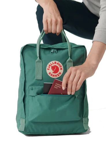 Fjallraven Kanken Sırt Çantası - sky blue / light oak