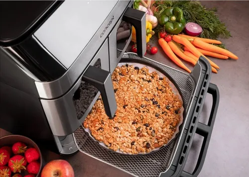 Air Fryer Frytkownica beztłuszczowa CONCEPT Pizza Trio FR9000 18.5 l z podwójnym koszem + szuflada do pieczenia