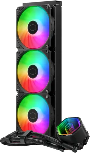 Chłodzenie Cooler Master MasterLiquid 360 Core II ARGB Czarny