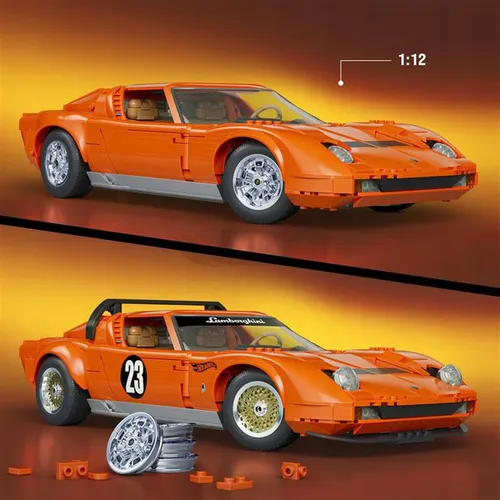 MATTEL BRICK SHOP HOT WHEELS ELITE SERIES ’71 Lamborghini Miura P400 SV JHF61