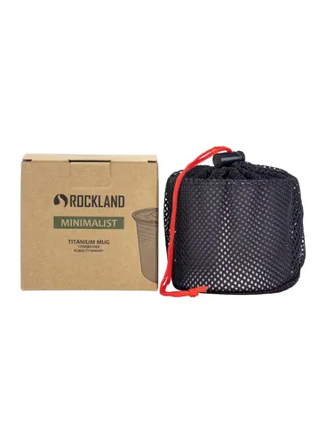 Kubek turystyczny z pokrywką Rockland Minimalist 600 ml