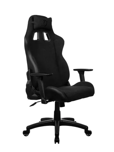 Fotel Arozzi Avanti Soft Fabric Pure Black Gamingowy do 120kg Tkanina Czarny