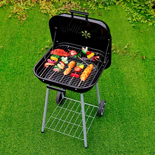 Grill węglowy VELACO VL05-BLACK Czarny