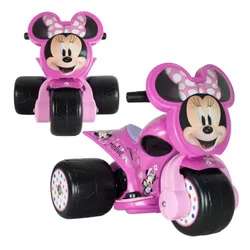 Motor Trójkołowy Quad Na Akumulator Injusa Myszka Minnie Samurai Dla Dzieci