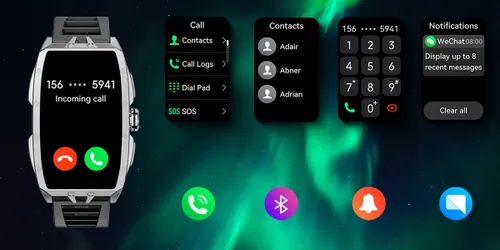 Smartwatch IMIKI Master Band Srebrny
