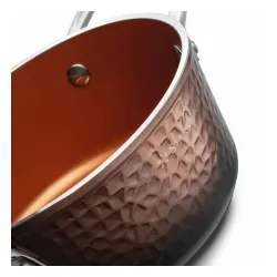 Garnek na indukcję z powłoką nieprzywierającą Starke Pro Glossy Copper 1,6 l