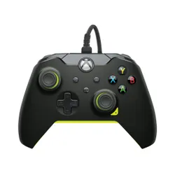 Проводной геймпад PDP Electric Black для Xbox