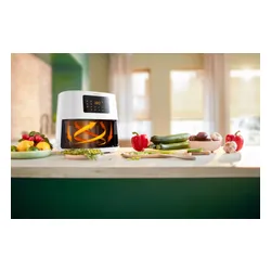 Air Fryer Frytkownica beztłuszczowa PHILIPS Essential Connected Ovi XL HD9280/30 Biały (Wi-Fi)