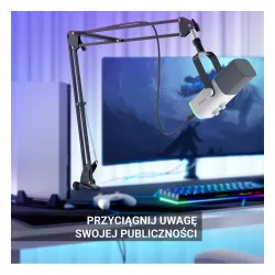 Mikrofon Fifine AM8TW Przewodowy Dynamiczny Biały