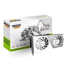 Karta graficzna Inno3D GeForce RTX 4060 Twin X2 OC White 8GB GDDR6 128bit DLSS