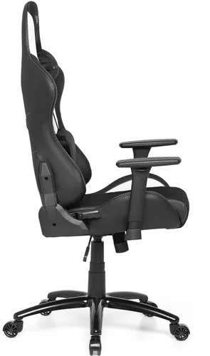 Fotel GAMVIS Phantom Large Czarny (białe elementy)