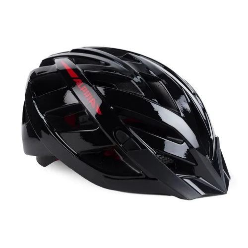Kask rowerowy Alpina Panoma 2.0 black/red gloss