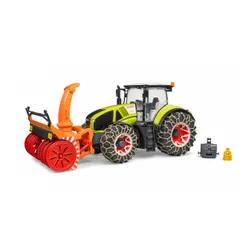 Bruder Professional Series Claas Axion 950 with snow chains and snow blower