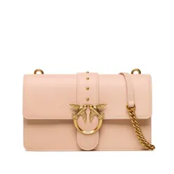 Pinko Love One Classic Cl PE 23 PLTT 100053 A0F1 Geanta de mana roz