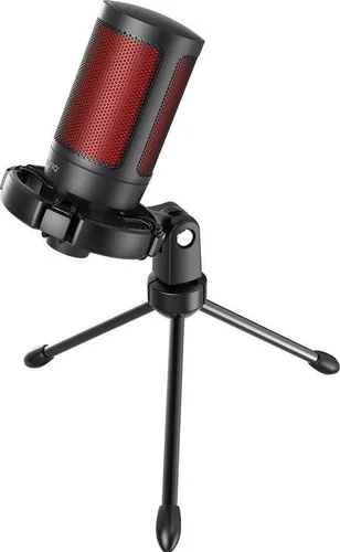 Savio SAVİO oyun Mikrofonu, SONAR PRO 01 ışıklı tripod, USB, darbeye dayanıklı sepet